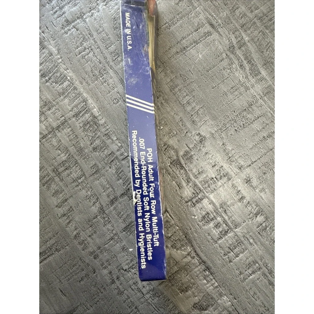 Vintage Toothbrush Lot of‎ 3 – TEK, Walgreens Dobson, POH – Sealed NOS USA
